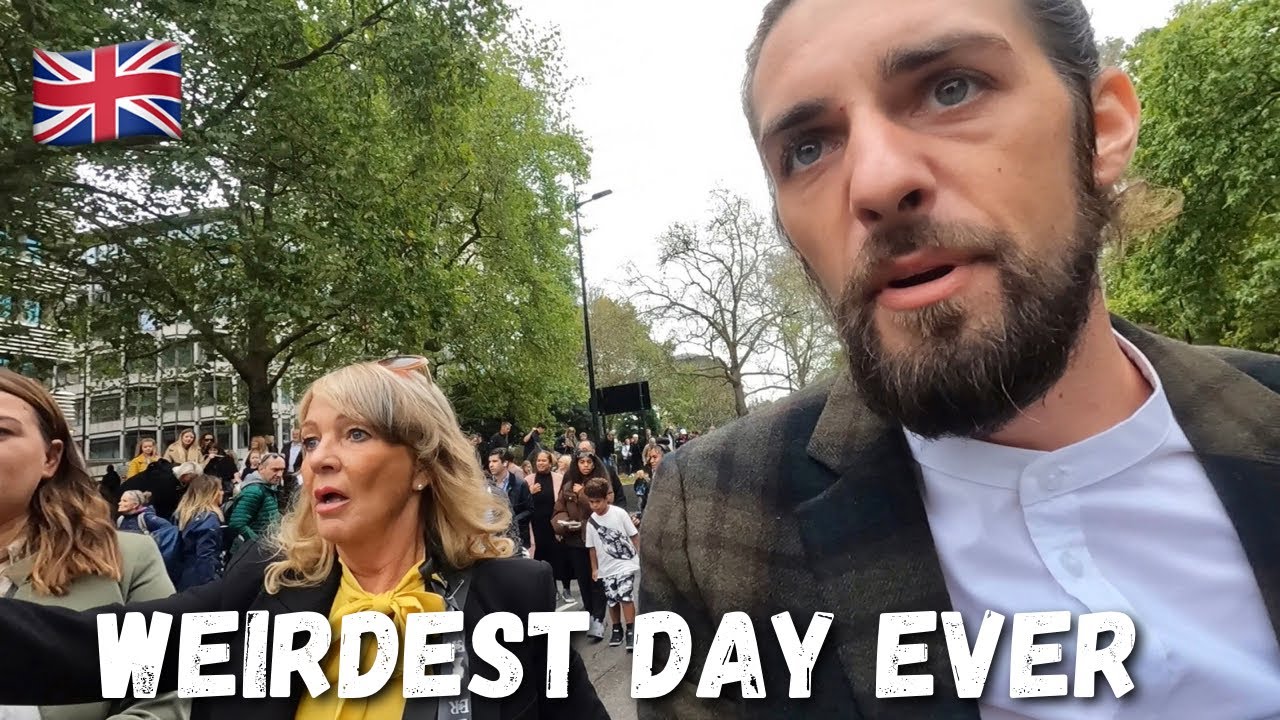I Went To Queen Elizabeth’s Funeral In London… What Was It Like There? 🇬🇧