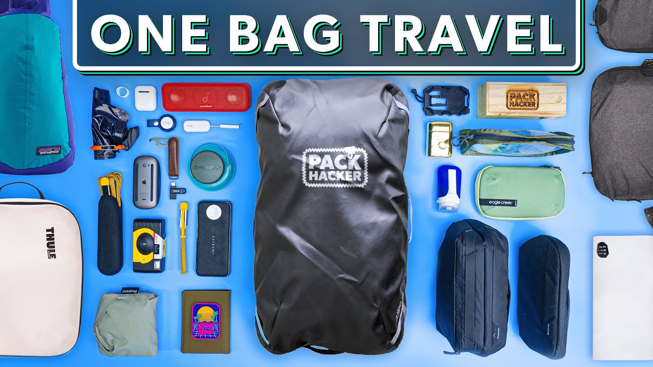 The One Bag Travel Essentials You Need To Make Every Trip A Success!